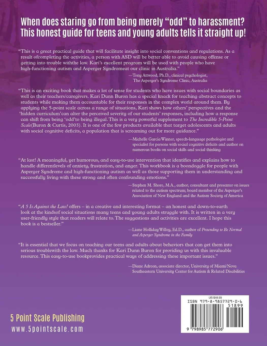 Rückseite: 9798985772906 | A 5 Is Against the Law | Kari Dunn Buron | Taschenbuch | Englisch
