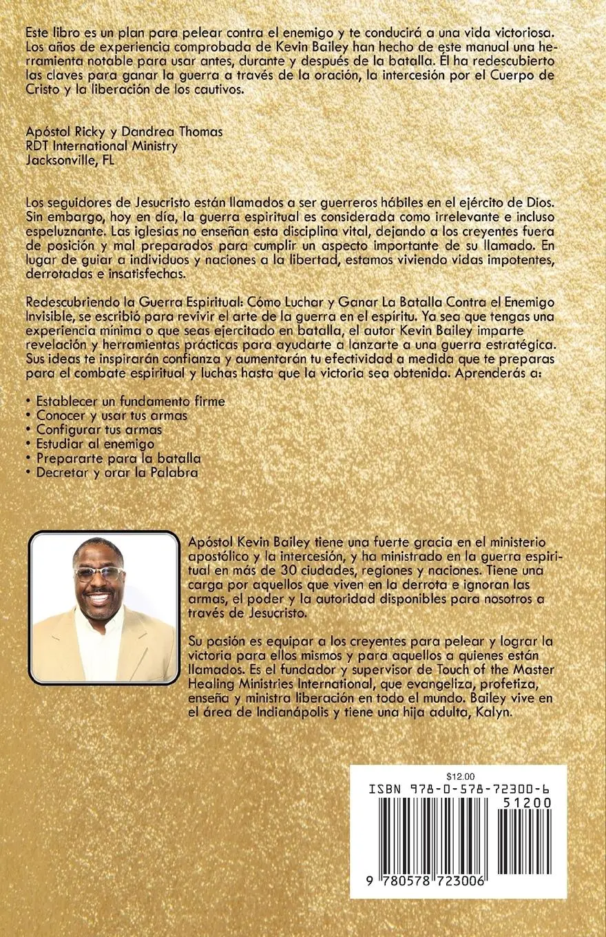 Rückseite: 9780578723006 | Redescubriendo la Guerra Espiritual | Kevin Bailey | Taschenbuch