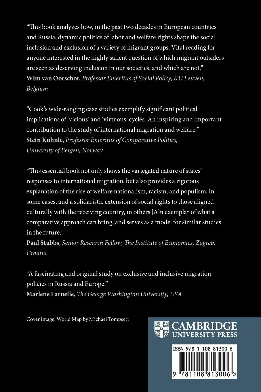 Rückseite: 9781108813006 | Welfare Nationalism in Europe and Russia | Linda J. Cook | Taschenbuch