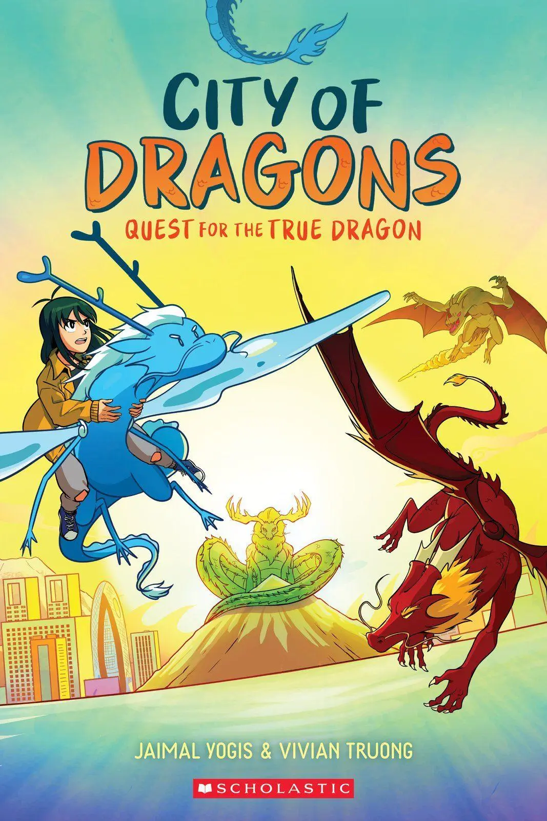Cover: 9781339033006 | Quest for the True Dragon: A Graphic Novel (City of Dragons #3) | Buch