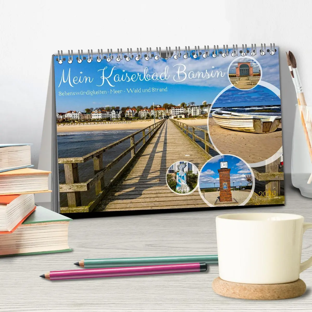 Bild: 9783457403006 | Mein Kaiserbad Bansin (Tischkalender 2026 DIN A5 quer), CALVENDO...