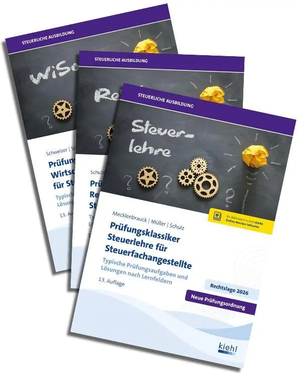 Cover: 9783470103006 | Bücherpaket Prüfungsklassiker für Steuerfachangestellte | Taschenbuch
