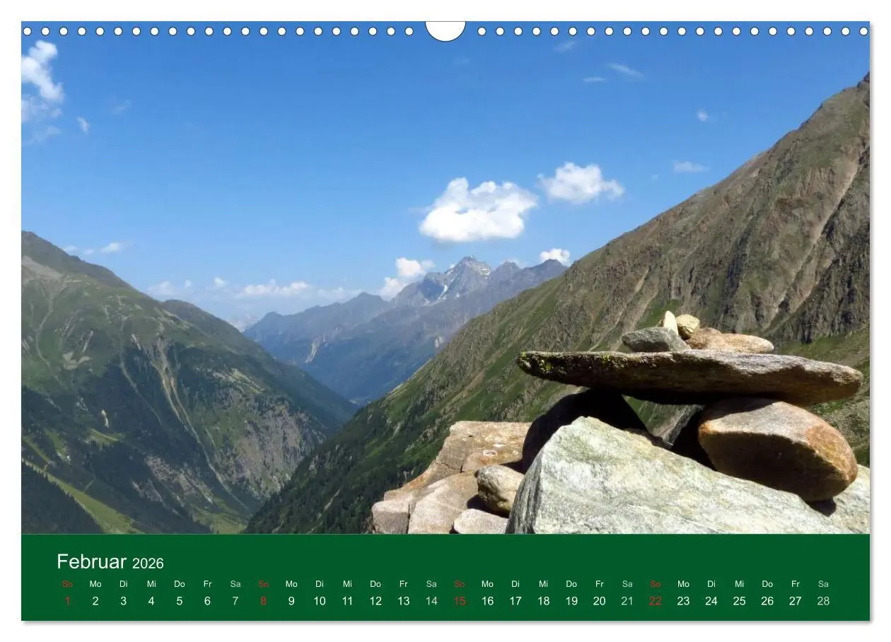Bild: 9783516113006 | Stubaital (Wandkalender 2026 DIN A3 quer), CALVENDO Monatskalender