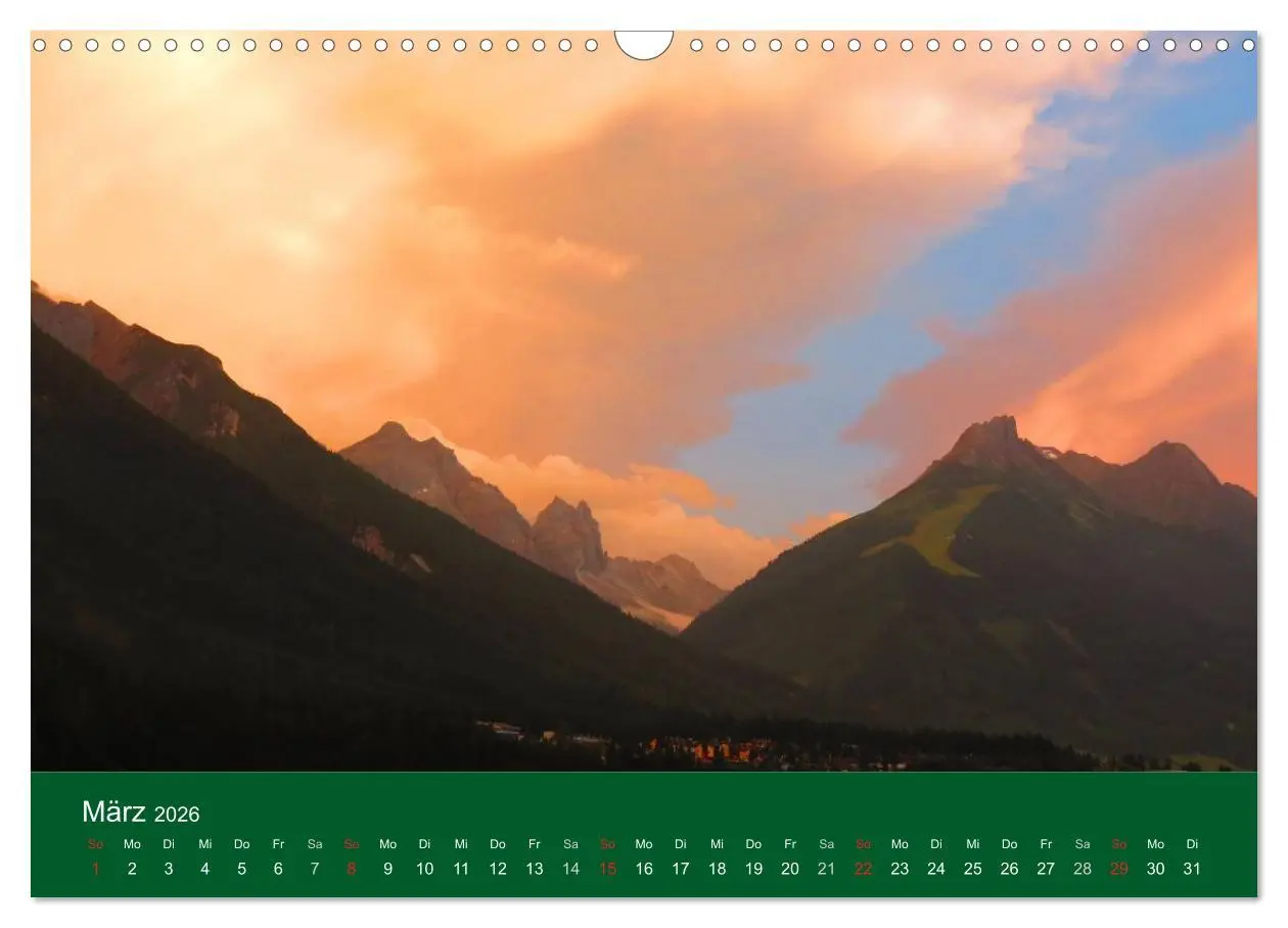 Bild: 9783516113006 | Stubaital (Wandkalender 2026 DIN A3 quer), CALVENDO Monatskalender