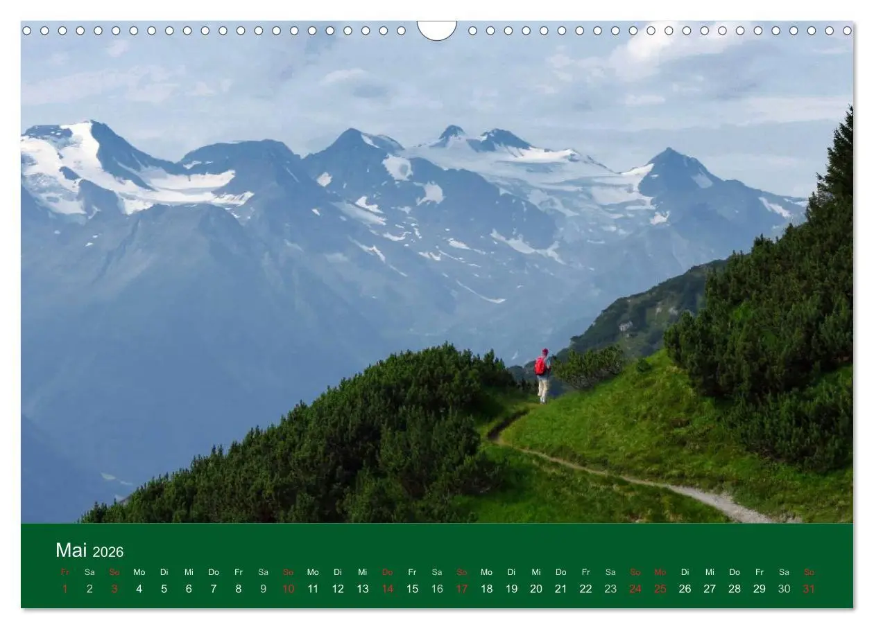 Bild: 9783516113006 | Stubaital (Wandkalender 2026 DIN A3 quer), CALVENDO Monatskalender