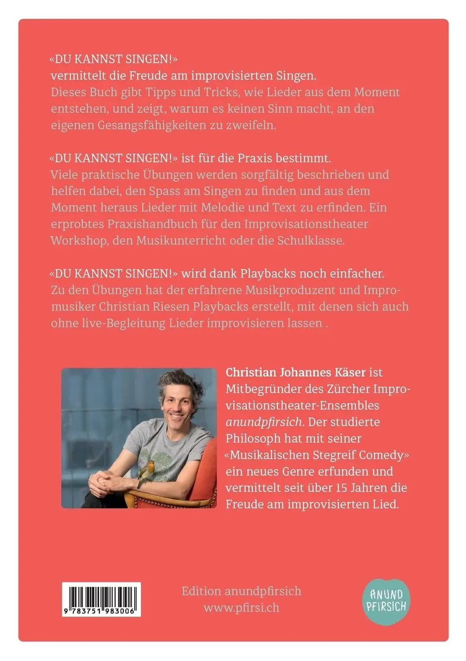 Rückseite: 9783751983006 | Du kannst singen! | Wie improvisierte Lieder gelingen | Käser | Buch