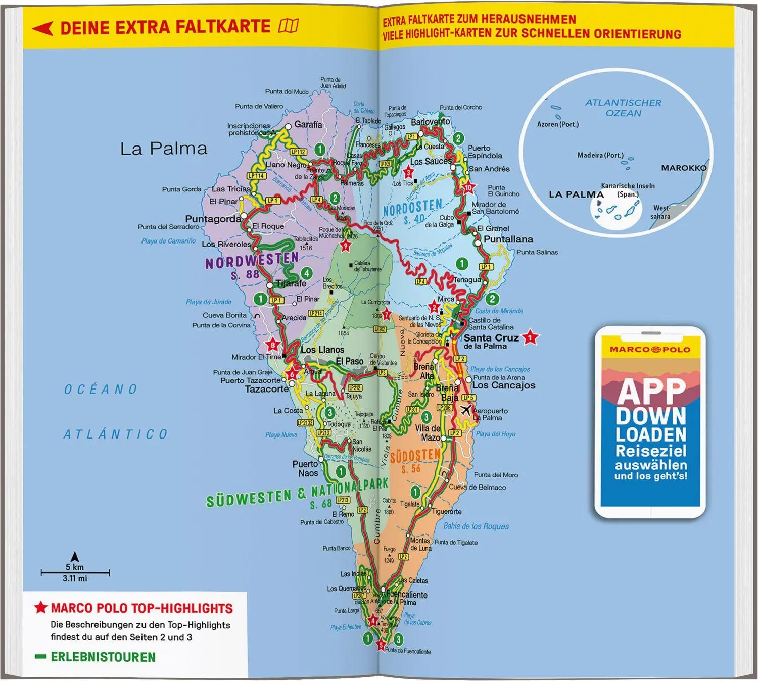 Bild: 9783829743006 | MARCO POLO Reiseführer La Palma | Izabella Gawin (u. a.) | Taschenbuch