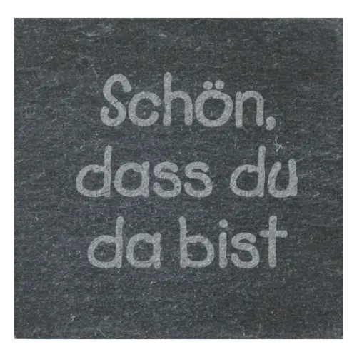 Cover: 4036526643106 | SchieferMomente Magnet "Schön, dass du da bist" | Sonstiges | Deutsch