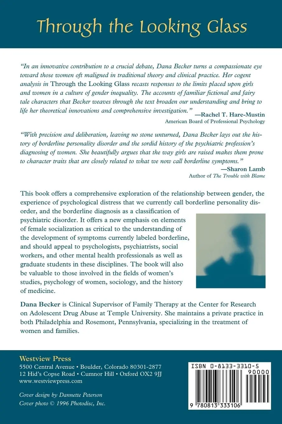 Rückseite: 9780813333106 | Through The Looking Glass | Women And Borderline Personality Disorder