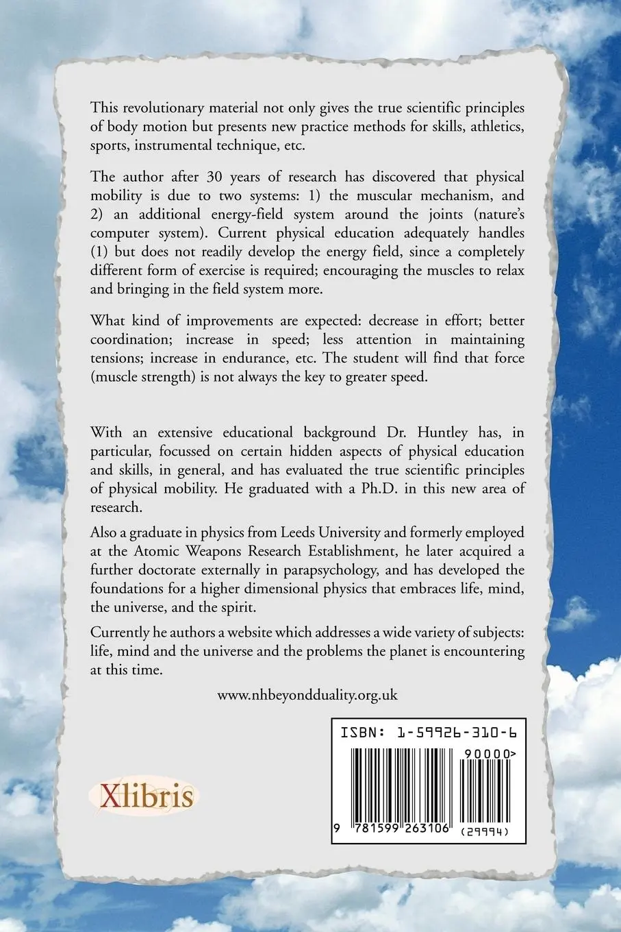 Rückseite: 9781599263106 | The Attainment of Superior Physical Abilities | Noel Huntley | Buch