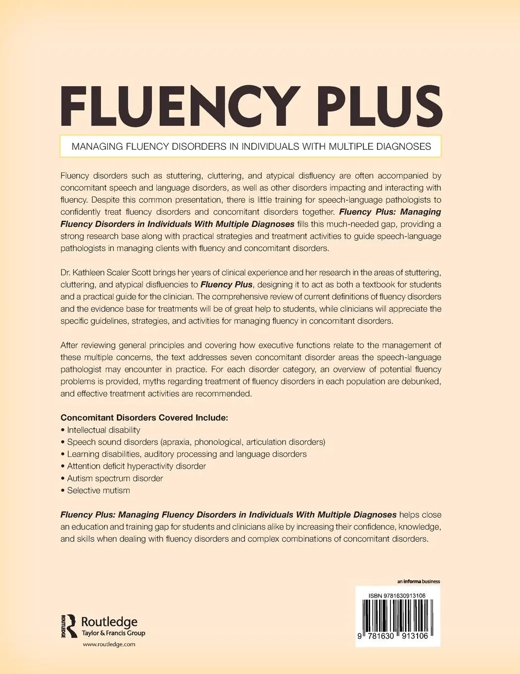 Rückseite: 9781630913106 | Fluency Plus | Kathleen Scaler Scott | Taschenbuch | Englisch | 2018
