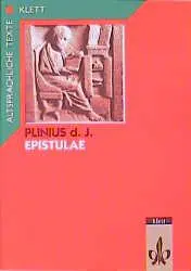 Cover: 9783126423106 | Epistulae Teil 1. Textauswahl mit Wort- und Sacherläuterungen | Buch