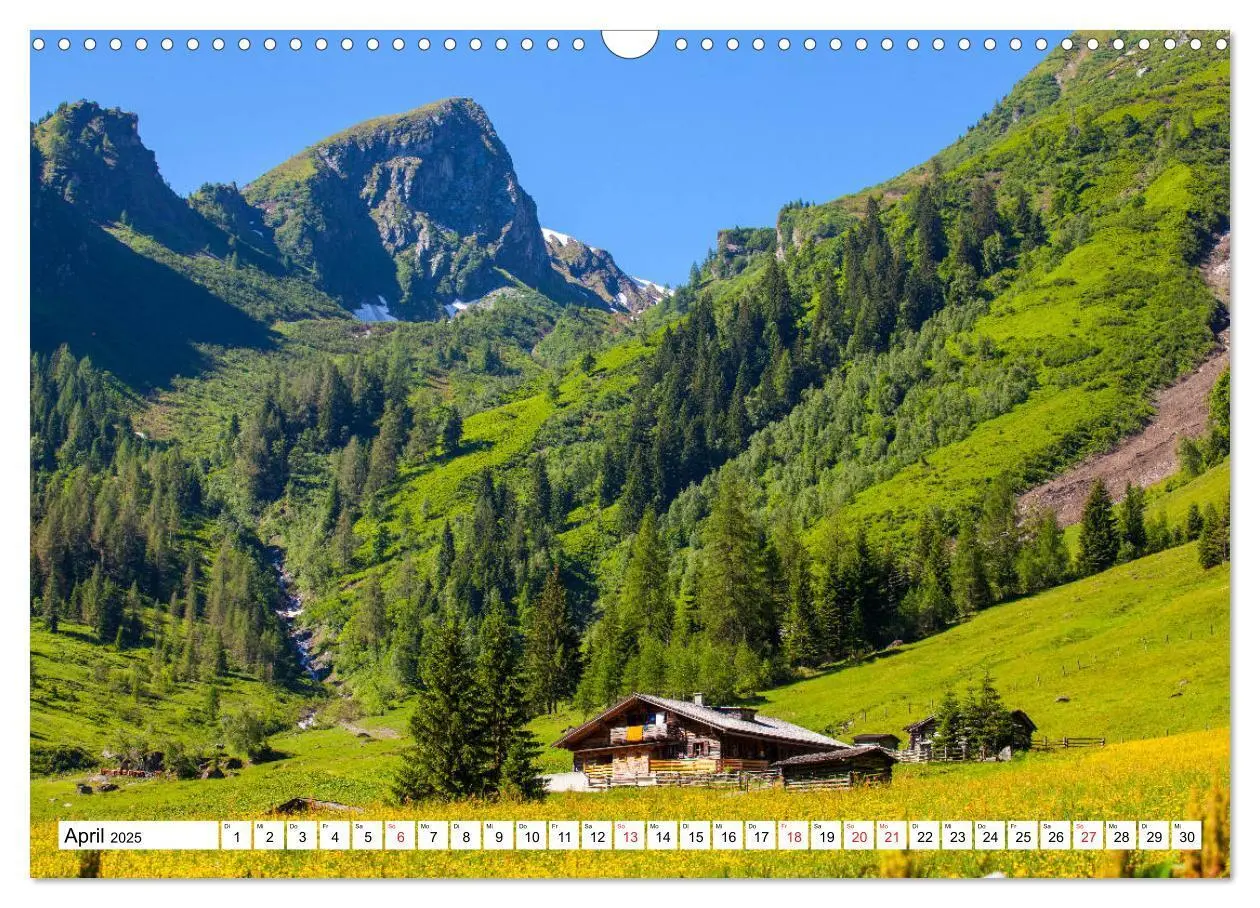 Bild: 9783435163106 | Großarl &amp; Hüttschlag (Wandkalender 2025 DIN A3 quer), CALVENDO...