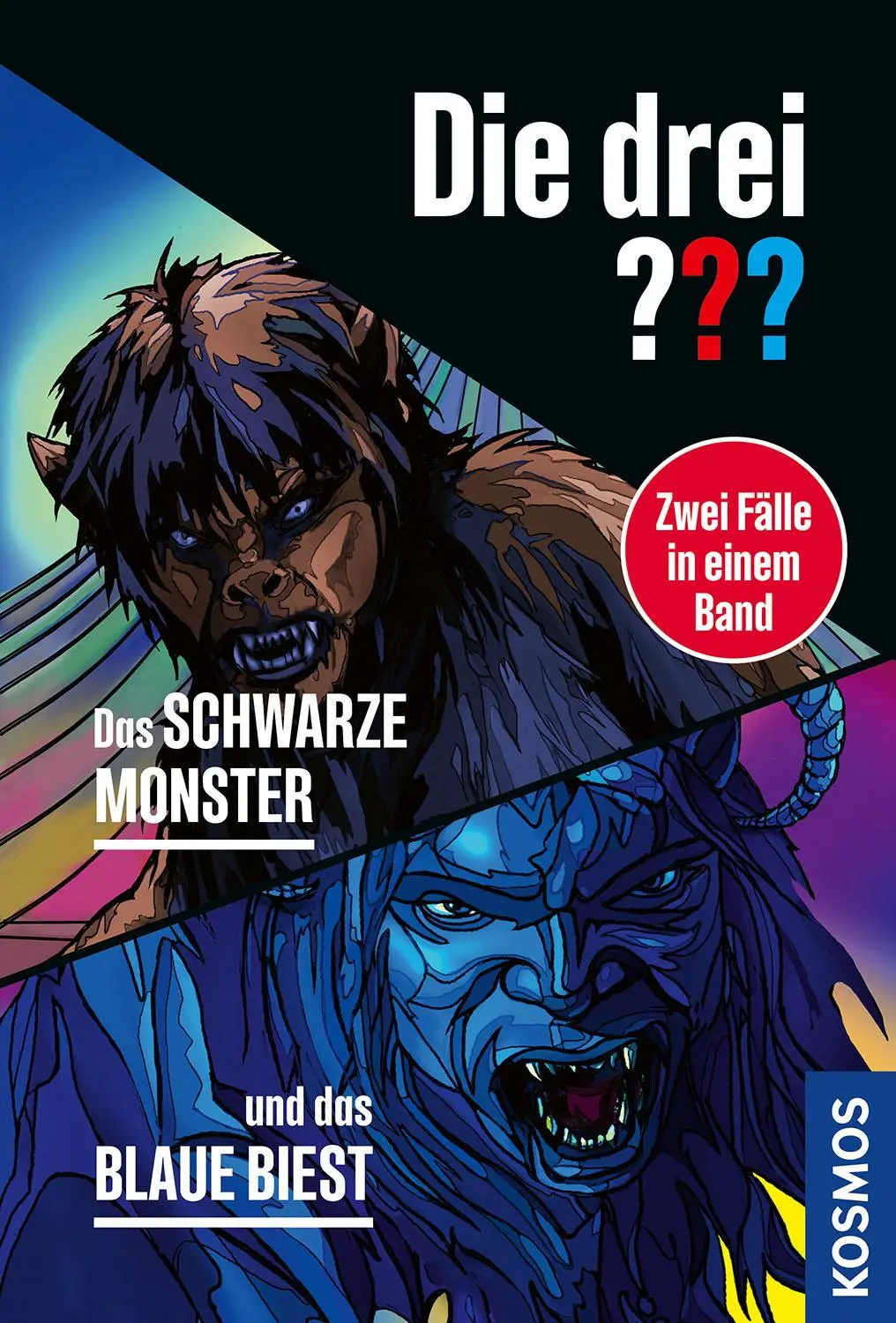 Cover: 9783440183106 | Die drei ???, Das schwarze Monster / und das blaue Biest (Doppelband)