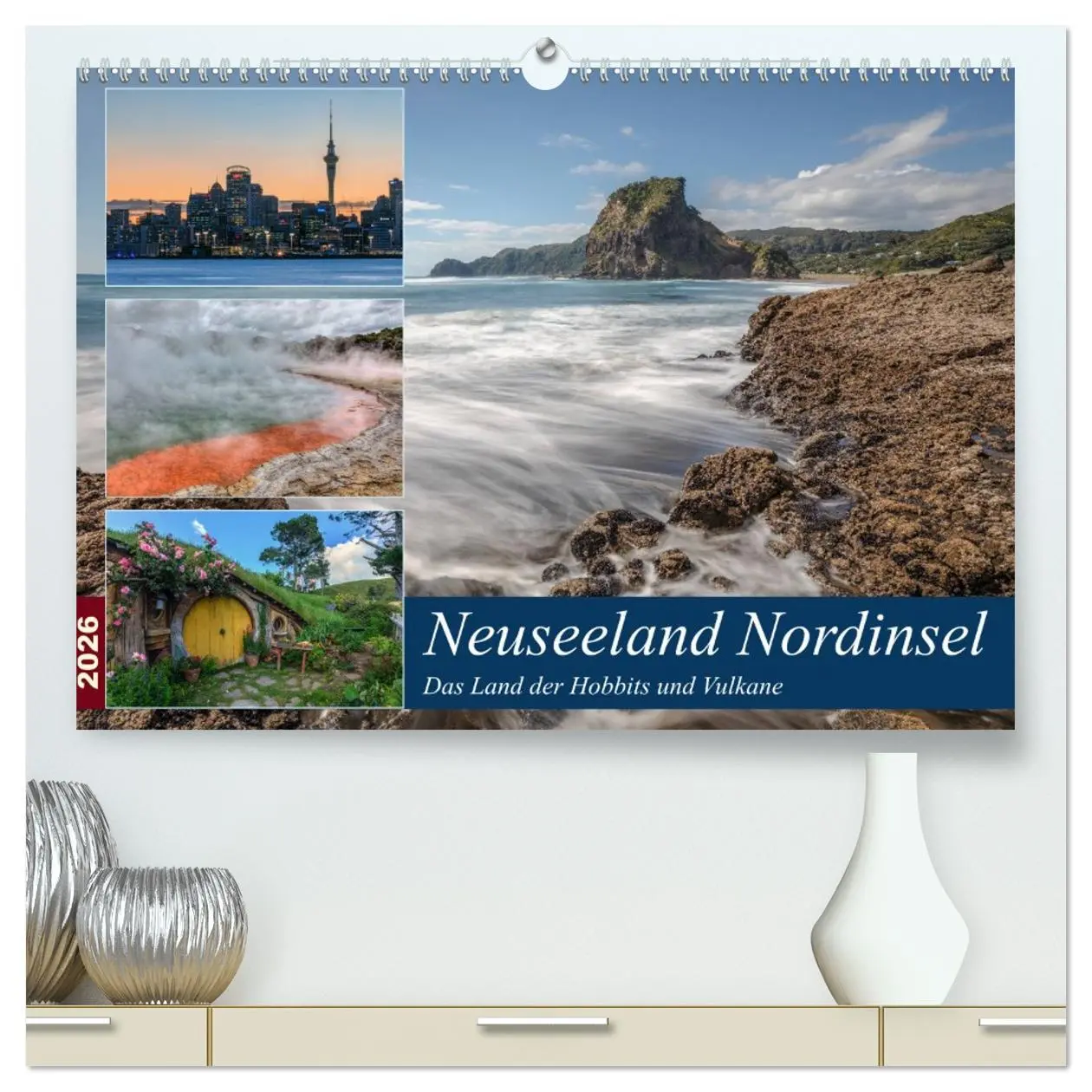 Cover: 9783457703106 | Neuseeland Nordinsel - Das Land der Hobbits und Vulkane...