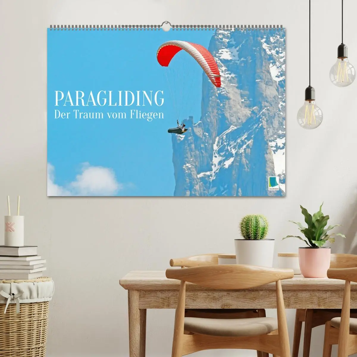 Bild: 9783457943106 | Paragliding: Der Traum vom Fliegen (Wandkalender 2026 DIN A2 quer),...