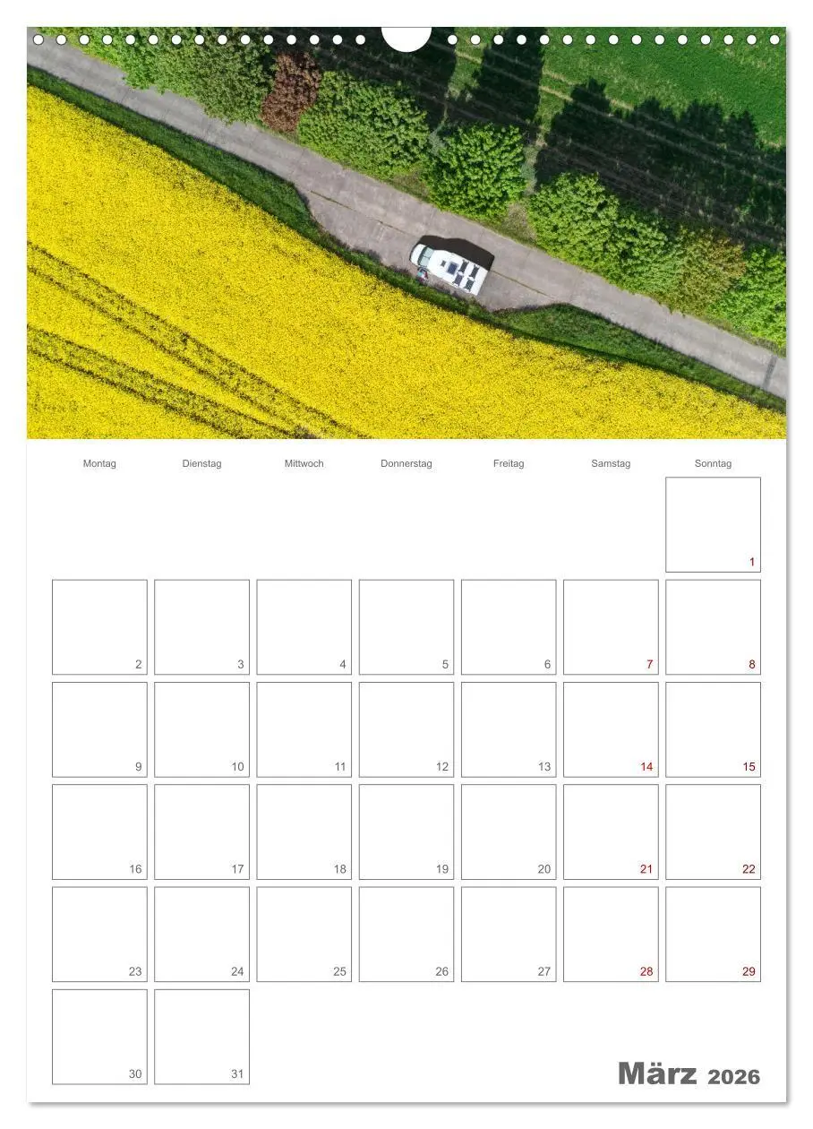 Bild: 9783516343106 | Wohnmobil Jahresplaner (Wandkalender 2026 DIN A3 hoch), CALVENDO...