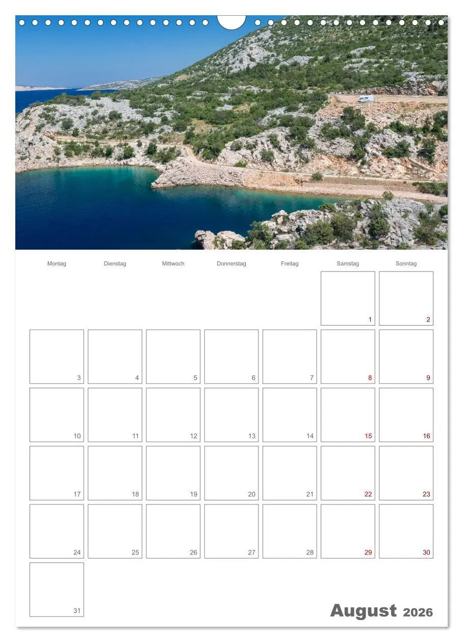 Bild: 9783516343106 | Wohnmobil Jahresplaner (Wandkalender 2026 DIN A3 hoch), CALVENDO...