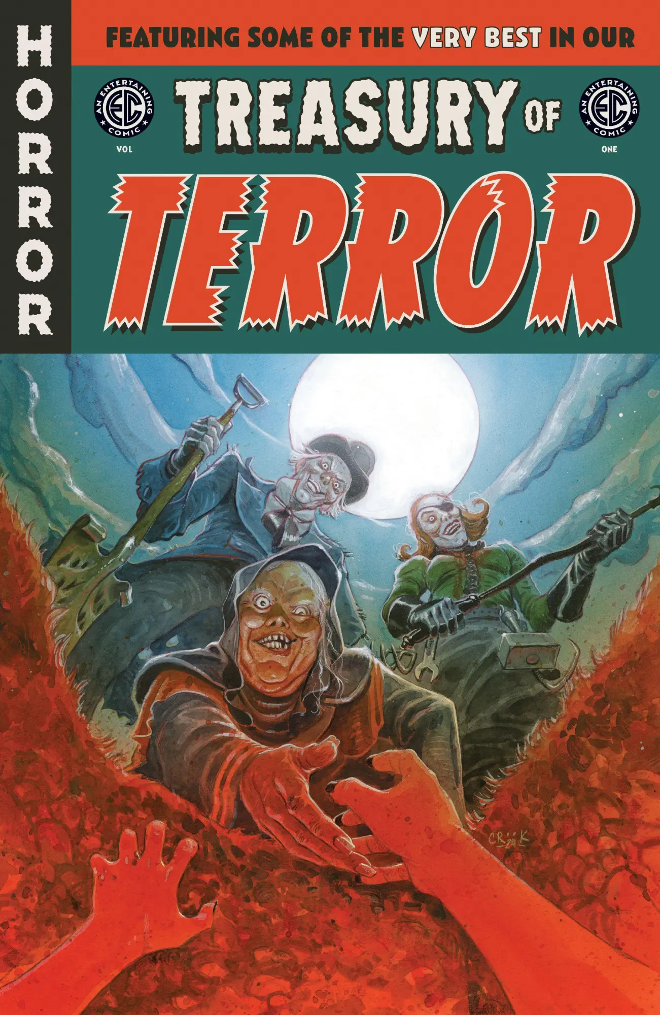Cover: 9798894883106 | The EC Comics Treasury of Terror Vol. 1 | Jason Aaron (u. a.) | Buch