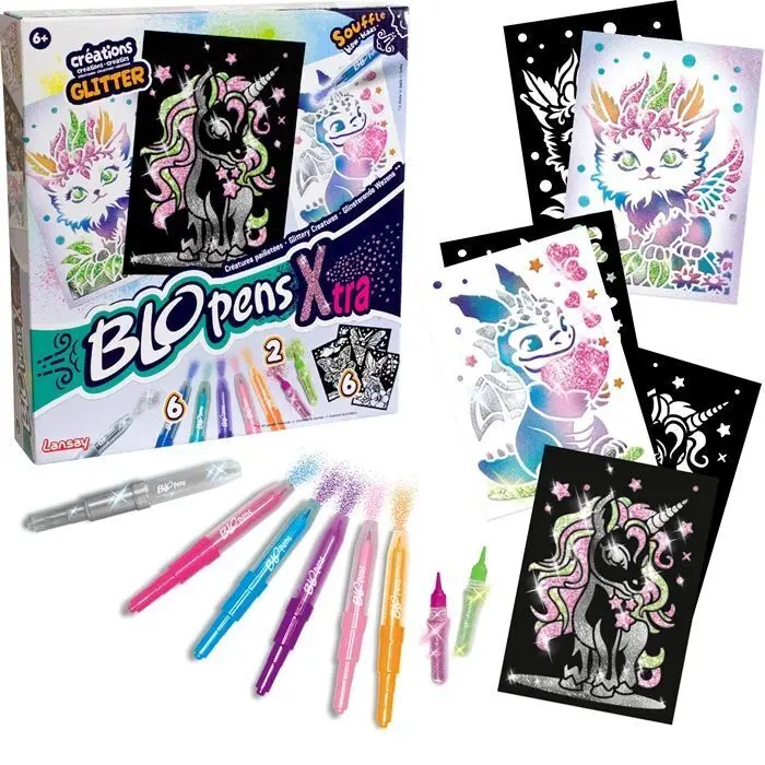 Bild: 3181860243206 | BLOPENS - Sprühstifteset X-TRA Glitzertiere | Deutsch | 2025 | BLOPENS