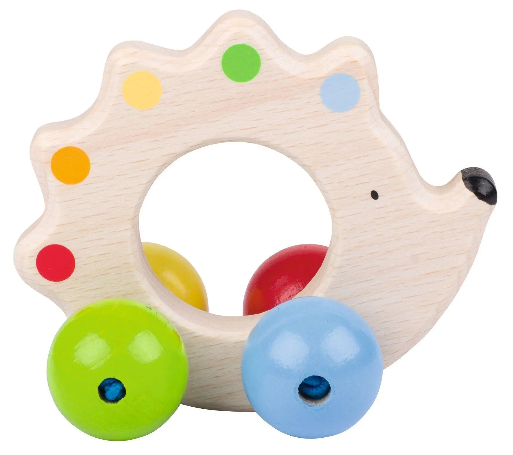 Cover: 4013594653206 | Greifling Igel mit Perlen | L= 9 cm, Buchenholz, per St | 65320 | 2025