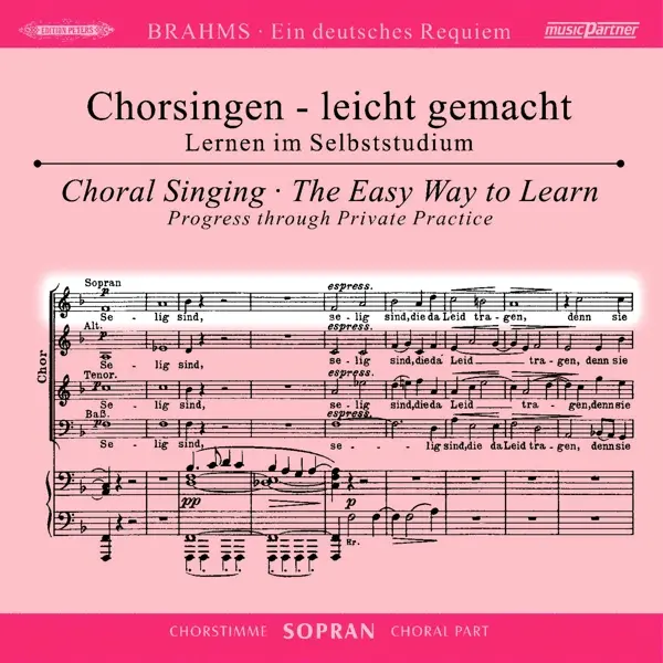 Cover: 4013788003206 | Chorsingen leicht gemacht - Johannes Brahms: Ein Deutsches Requiem...