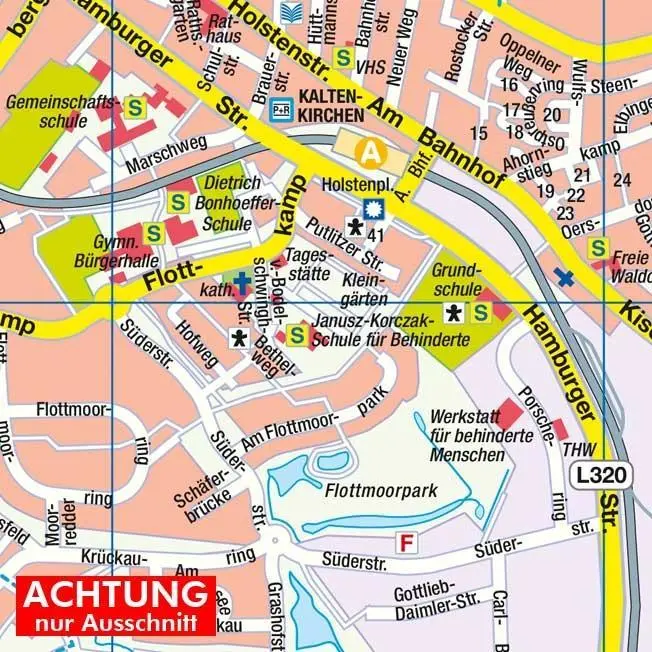 Bild: 4033527303206 | HARTMANN-PLAN Kaltenkirchen Stadt &amp; Amt Kaltenkirchen-Land Doppelplan