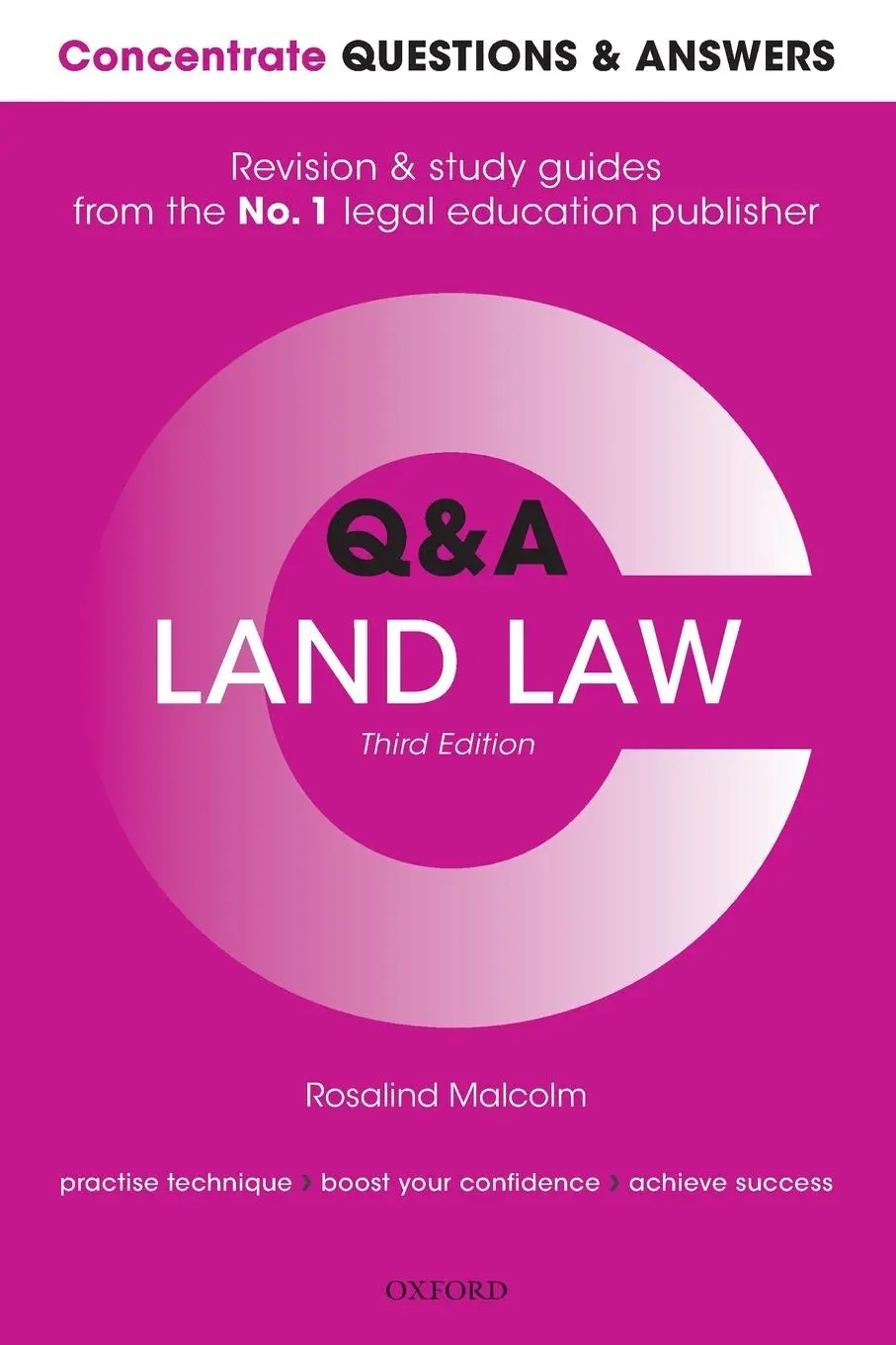 Cover: 9780198853206 | Concentrate Questions and Answers Land Law | Rosalind Malcolm | Buch