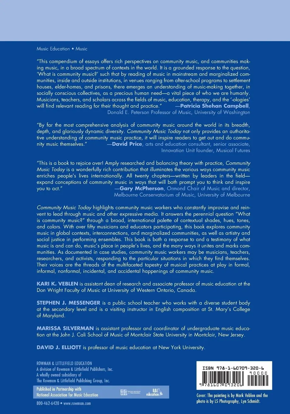 Rückseite: 9781607093206 | Community Music Today | Kari K. Veblen (u. a.) | Taschenbuch | 2013