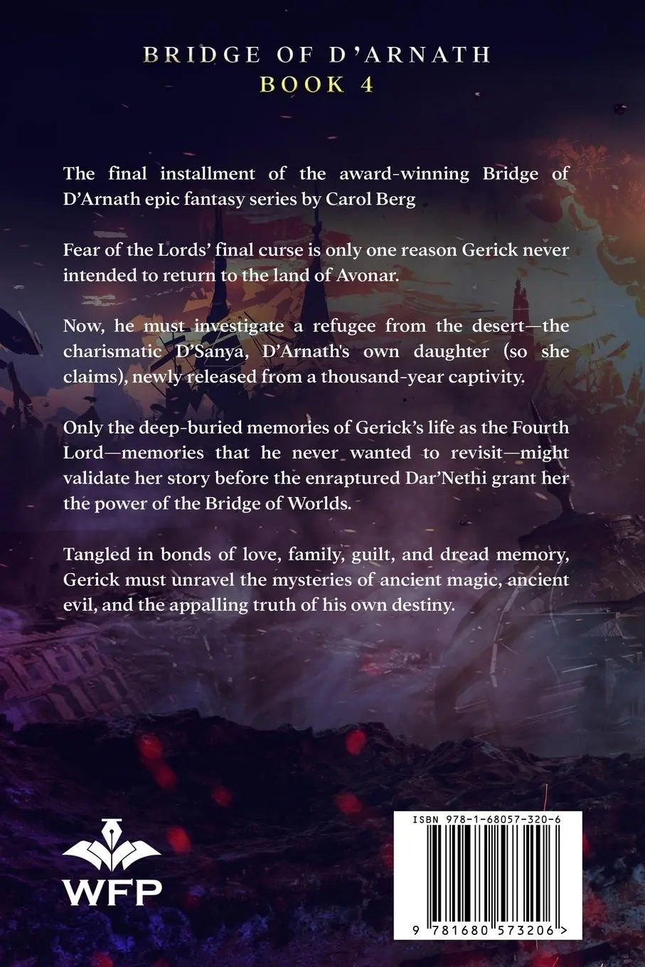 Rückseite: 9781680573206 | Daughter of Ancients | Carol Berg | Taschenbuch | Bridge of D'Arnath
