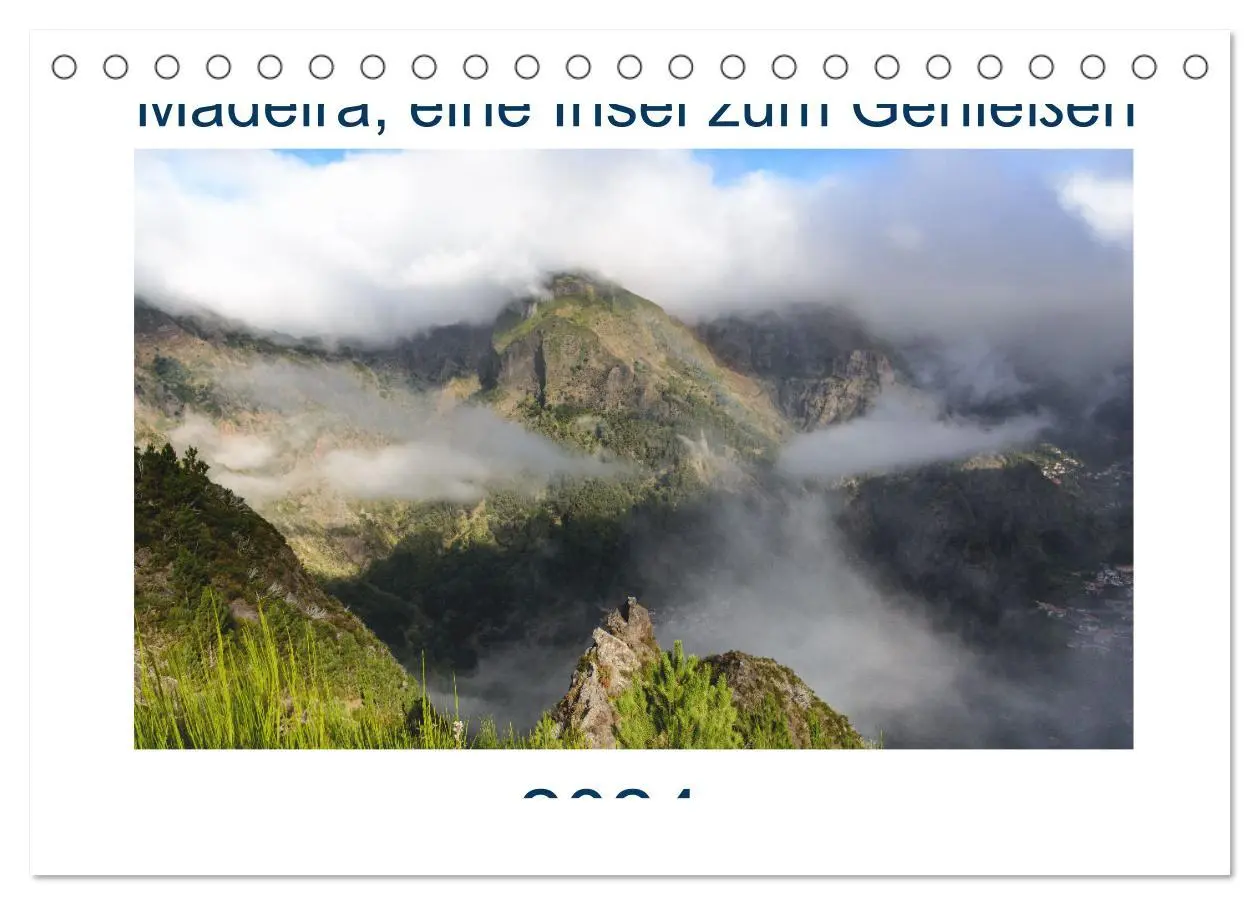 Cover: 9783457483206 | Madeira, eine Insel zum Genießen (Tischkalender 2026 DIN A5 quer),...