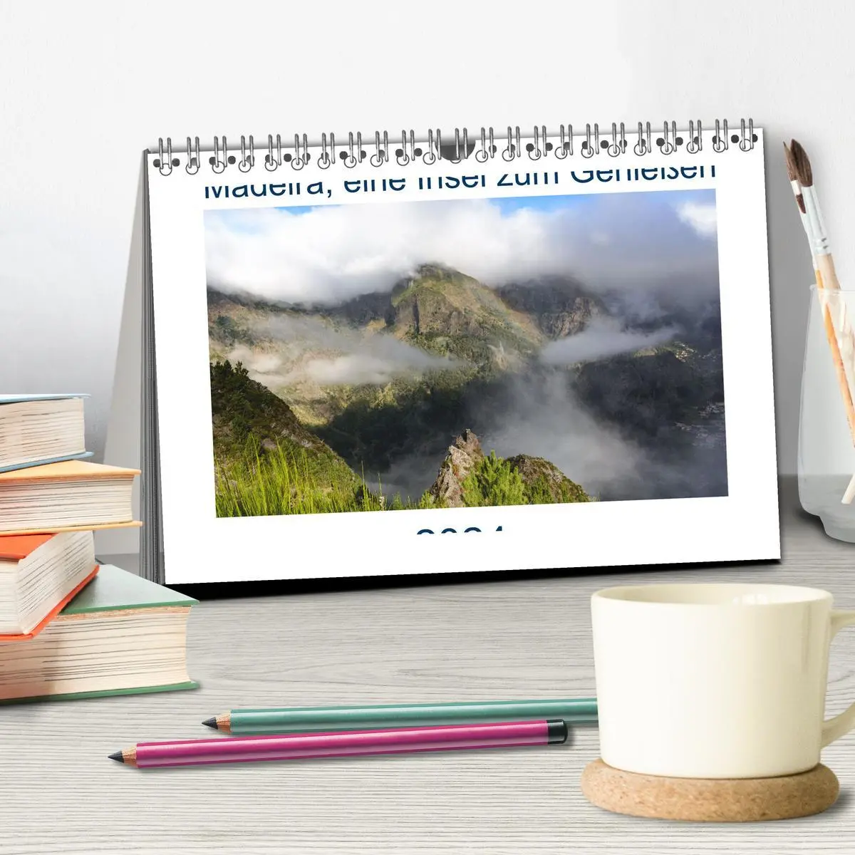Bild: 9783457483206 | Madeira, eine Insel zum Genießen (Tischkalender 2026 DIN A5 quer),...