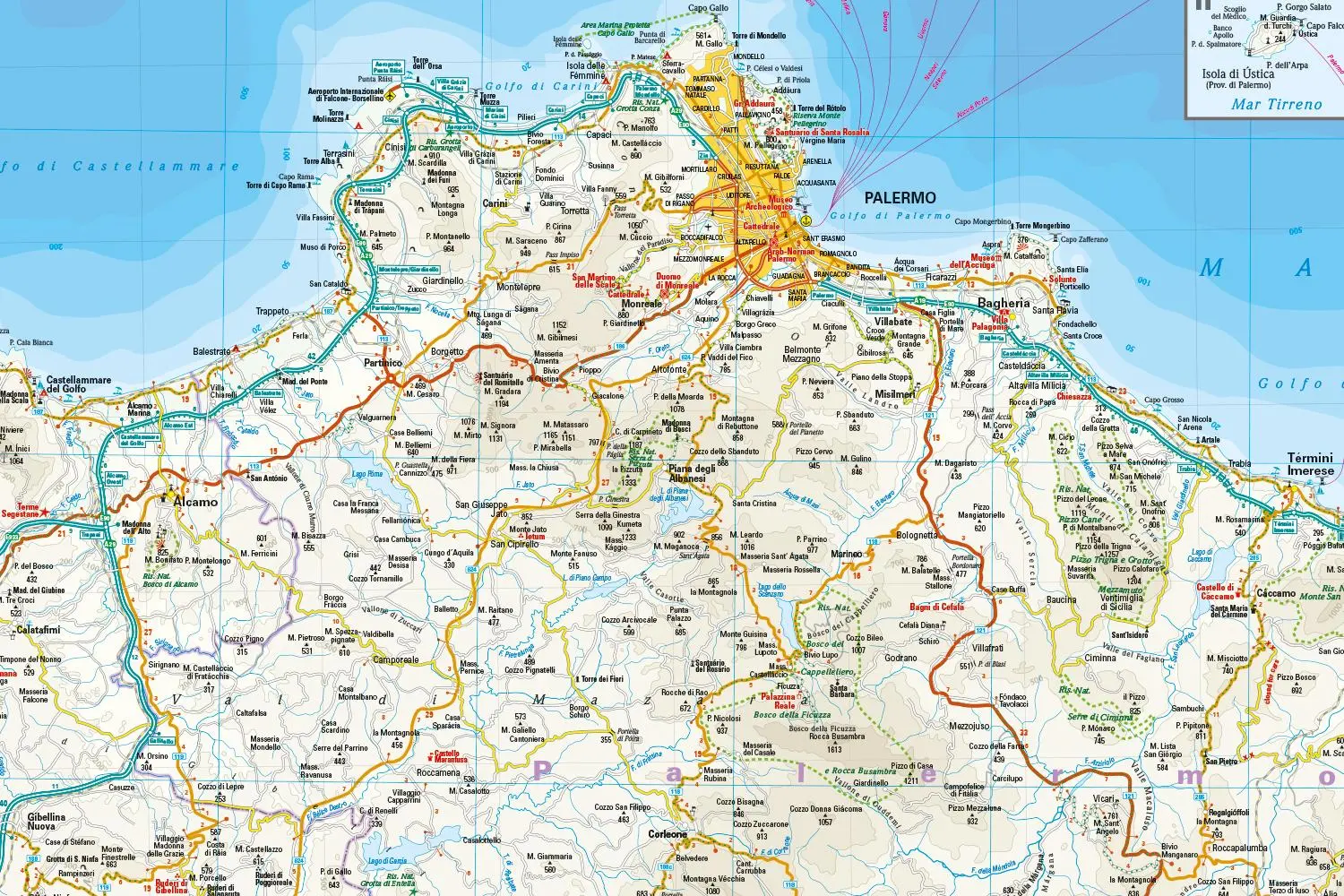 Bild: 9783831773206 | Reise Know-How Landkarte Sizilien / Sicily (1:200.000) | Rump | 2 S.