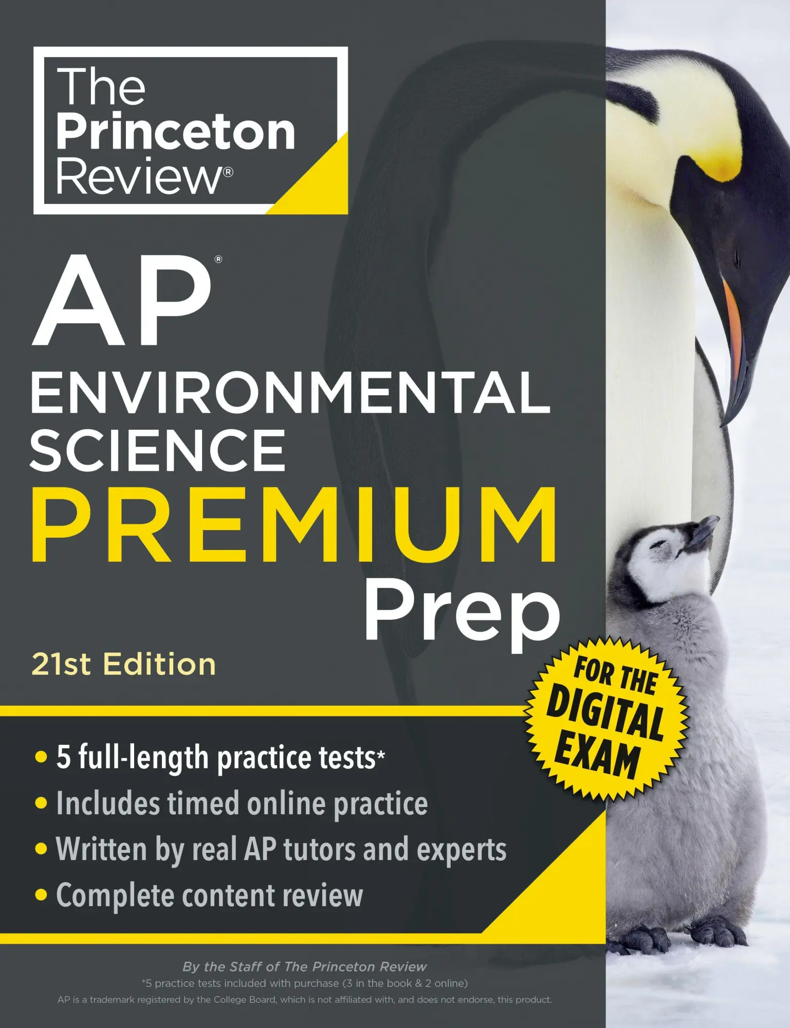 Cover: 9798217223206 | Princeton Review AP Environmental Science Premium Prep, 21st Edition