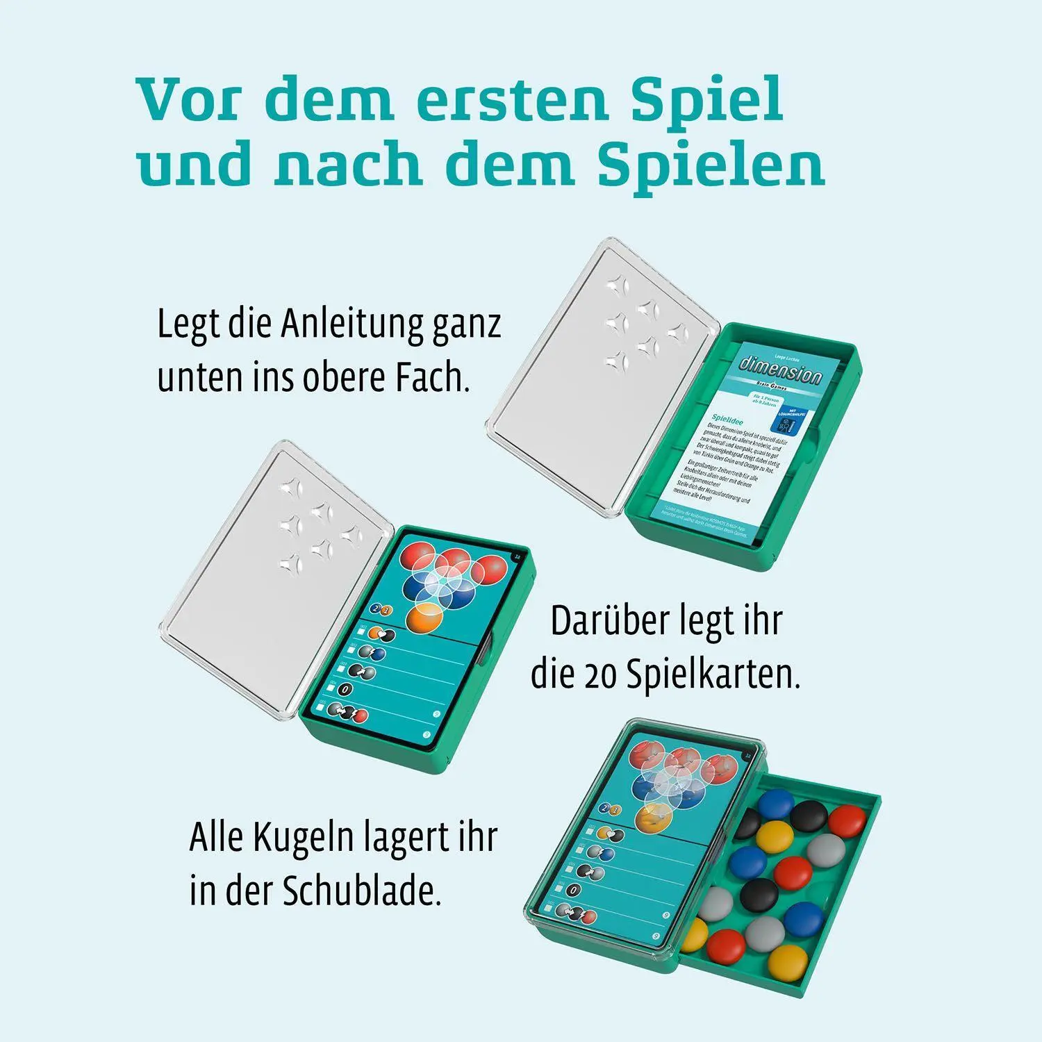 Bild: 4002051683306 | Dimension Brain Games | Lauge Luchau Rosendahl | Spiel | Brettspiel