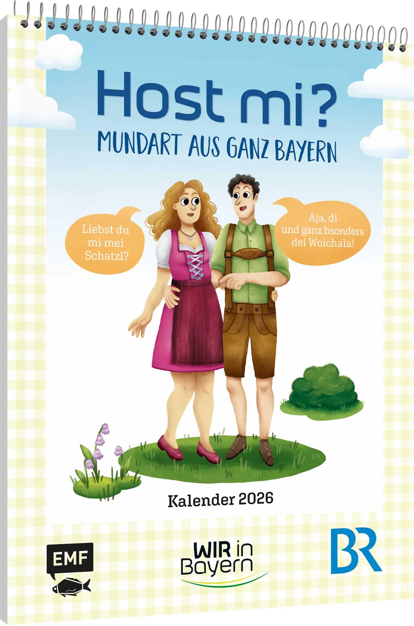 Cover: 4260478343306 | Host Mi? Kalender 2026 - Aus der bekannten BR-Sendung "Wir in Bayern"