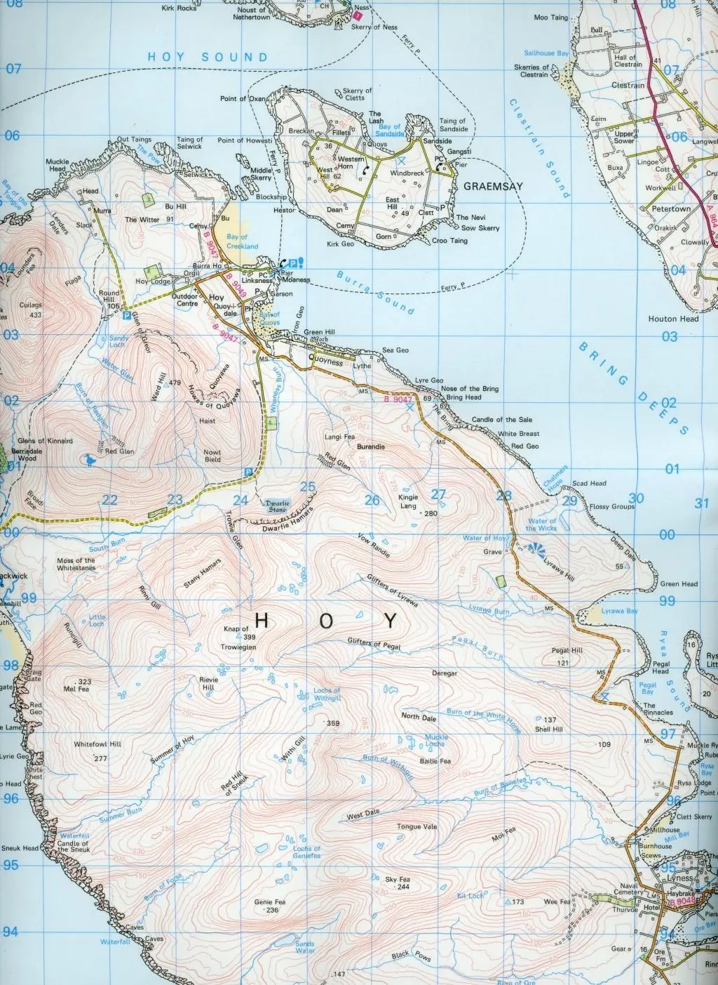 Bild: 9780319473306 | Orkney - Southern Isles | Ordnance Survey | (Land-)Karte | Englisch
