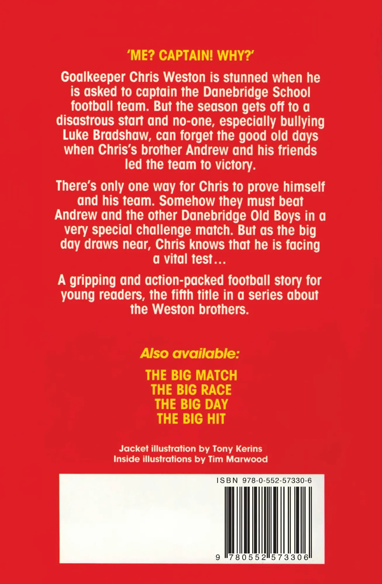 Rückseite: 9780552573306 | The Big Kick | Rob Childs | Taschenbuch | Englisch | 2014
