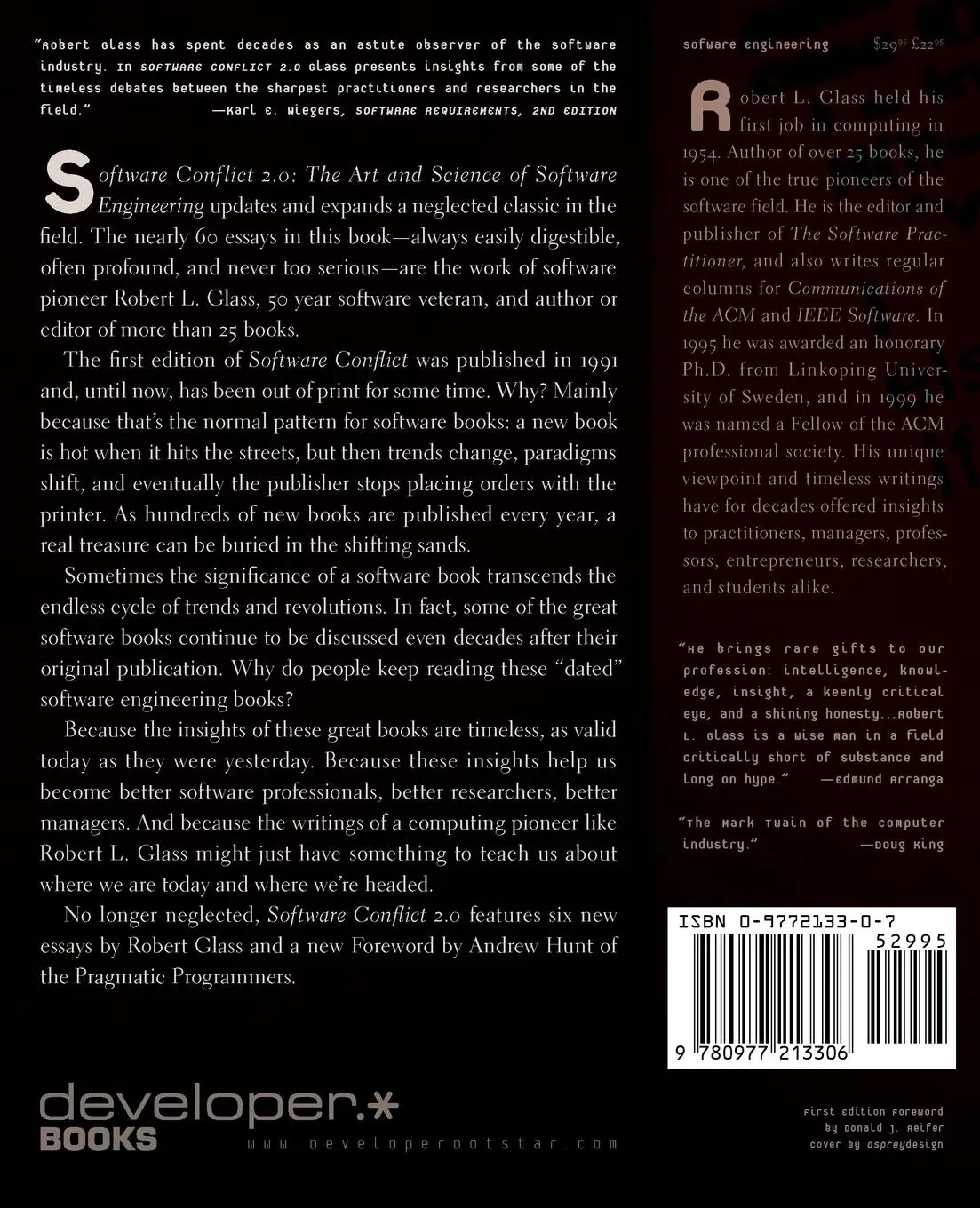 Rückseite: 9780977213306 | Software Conflict 2.0: The Art and Science of Software Engineering
