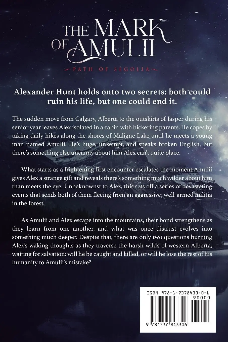 Rückseite: 9781737843306 | The Mark of Amulii | Path of Segolia | Aeron Dusk | Taschenbuch | 2021