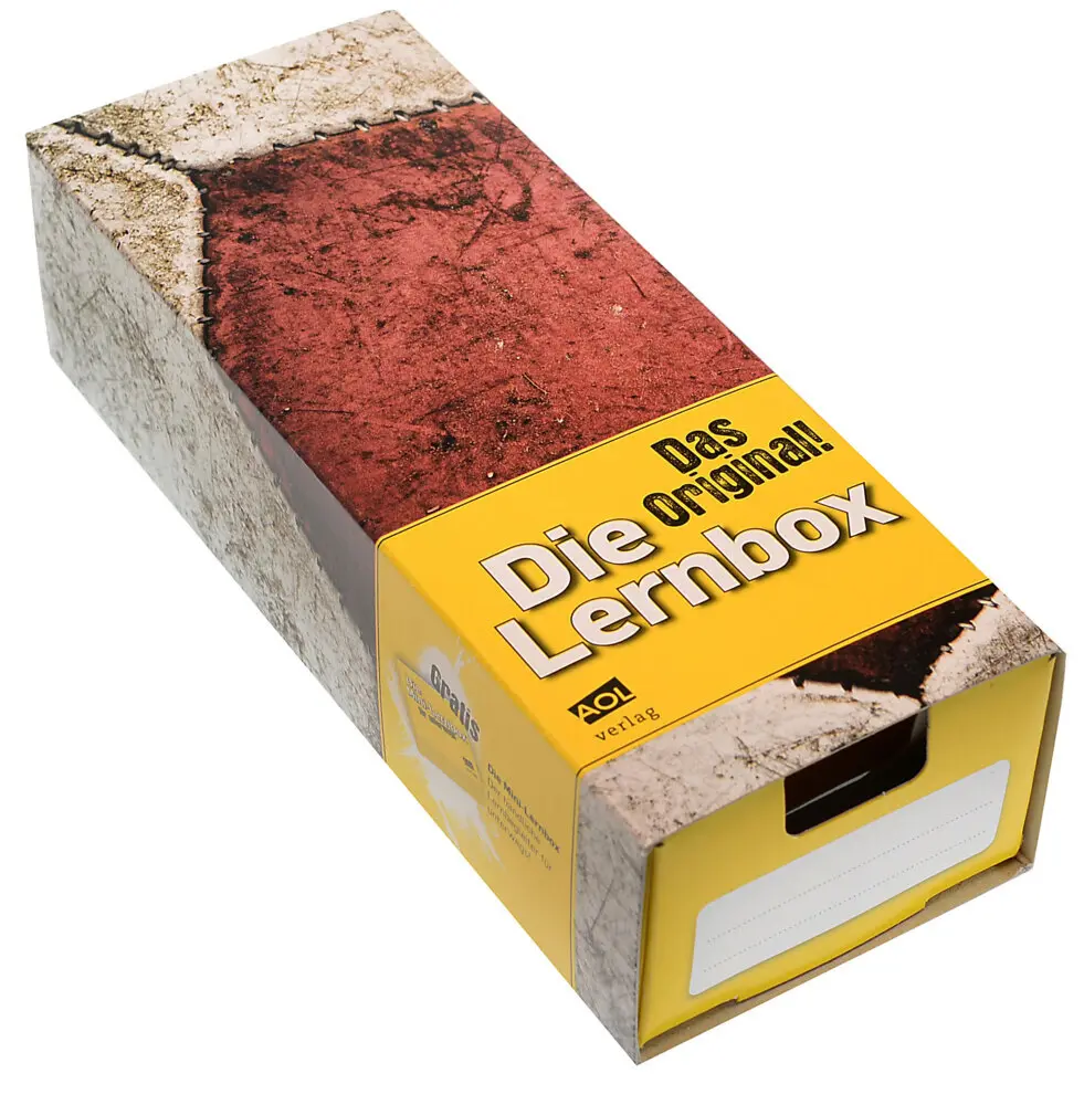 Cover: 9783403153306 | Die Lernbox (DIN A8) - Design: Fußball | 1 S. | 2014 | Scolix