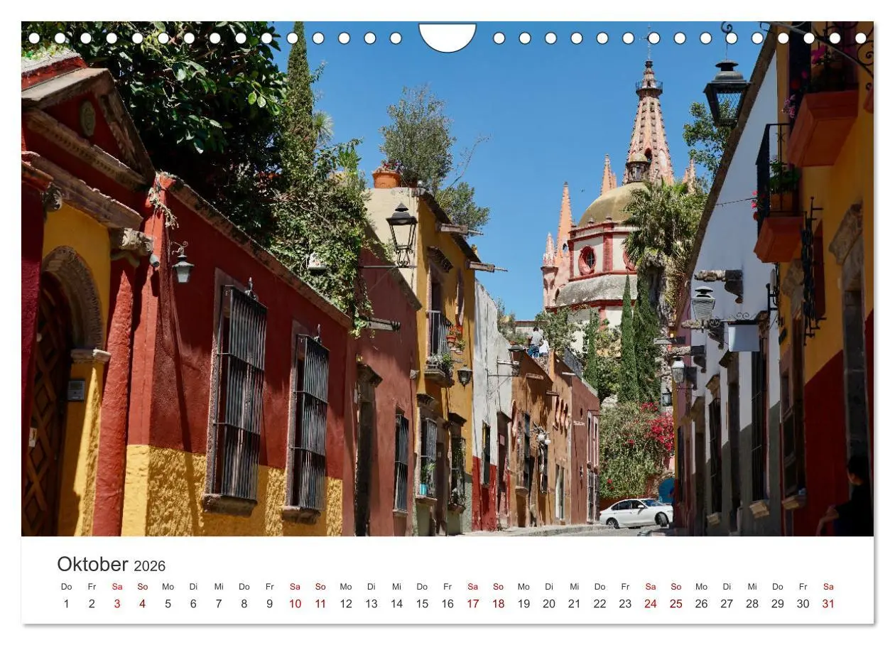 Bild: 9783457613306 | Mexiko - Eine Reise durch ein farbenfrohes Land. (Wandkalender 2026...