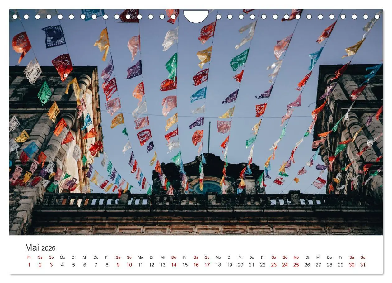 Bild: 9783457613306 | Mexiko - Eine Reise durch ein farbenfrohes Land. (Wandkalender 2026...