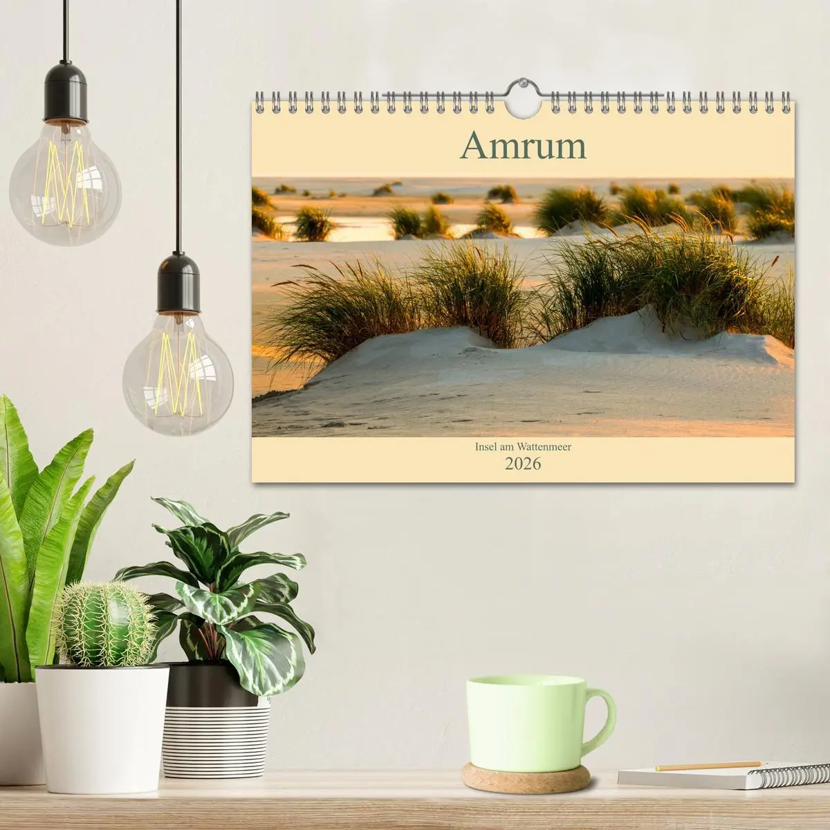 Bild: 9783457923306 | Amrum Insel am Wattenmeer (Wandkalender 2026 DIN A4 quer), CALVENDO...