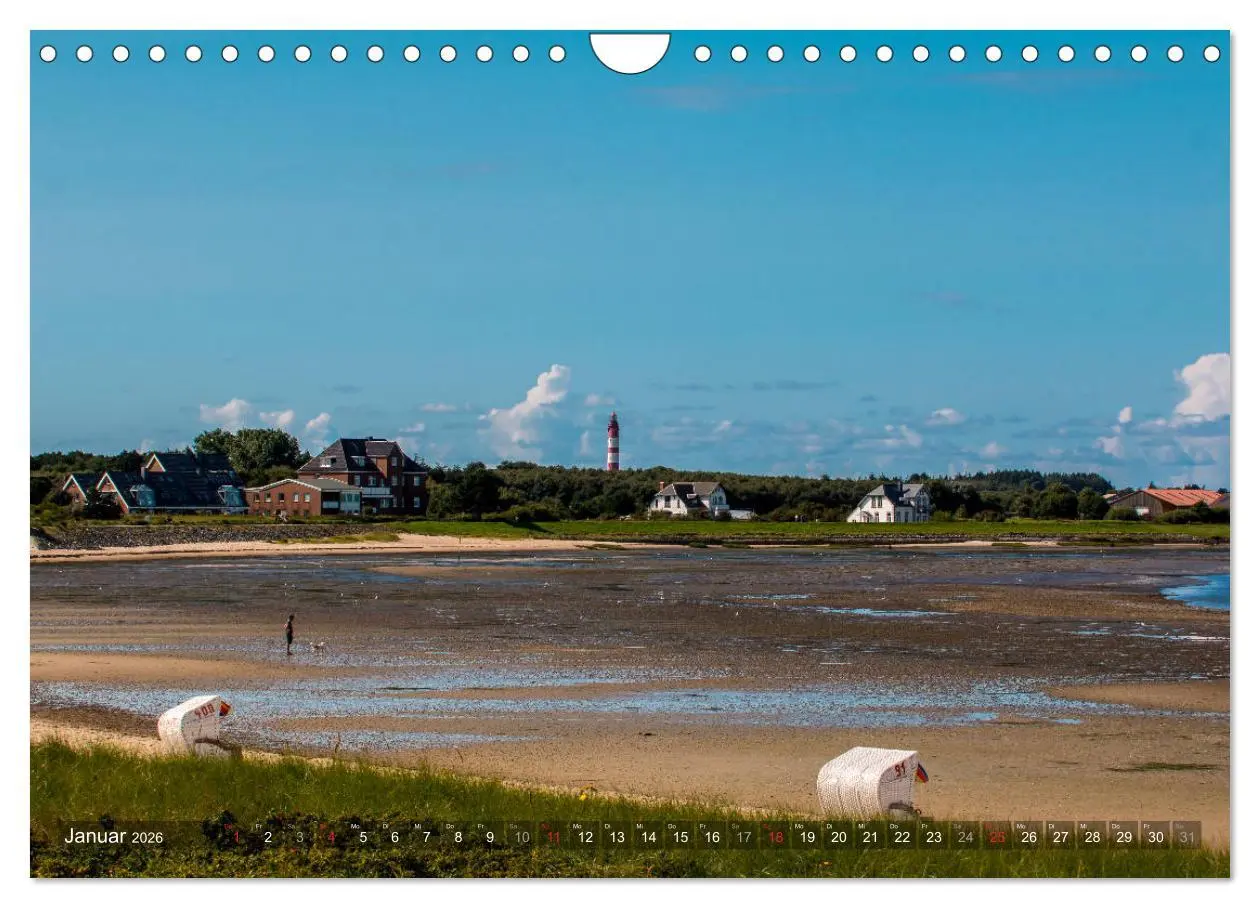 Bild: 9783457923306 | Amrum Insel am Wattenmeer (Wandkalender 2026 DIN A4 quer), CALVENDO...
