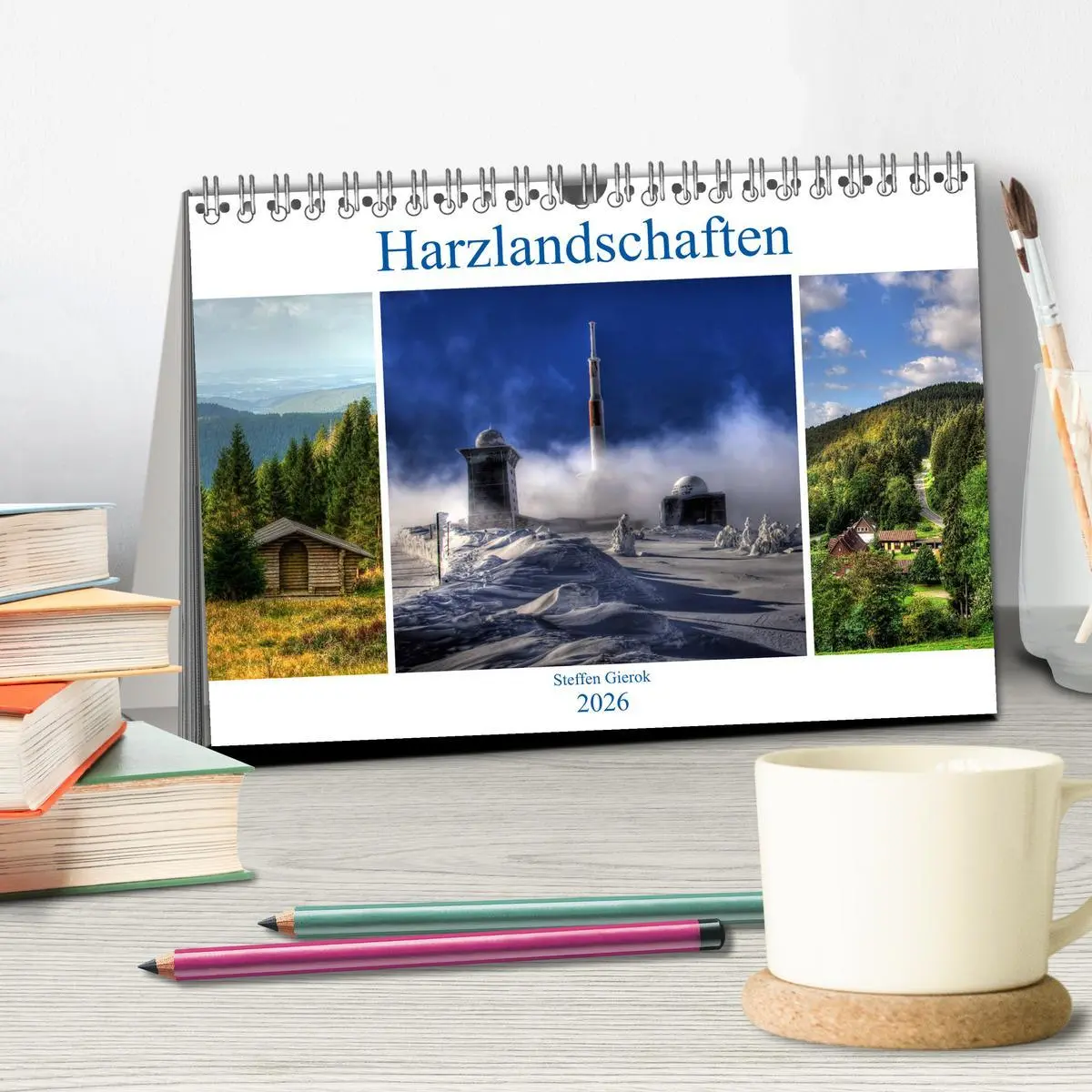 Bild: 9783516183306 | Harz Landschaften (Tischkalender 2026 DIN A5 quer), CALVENDO...