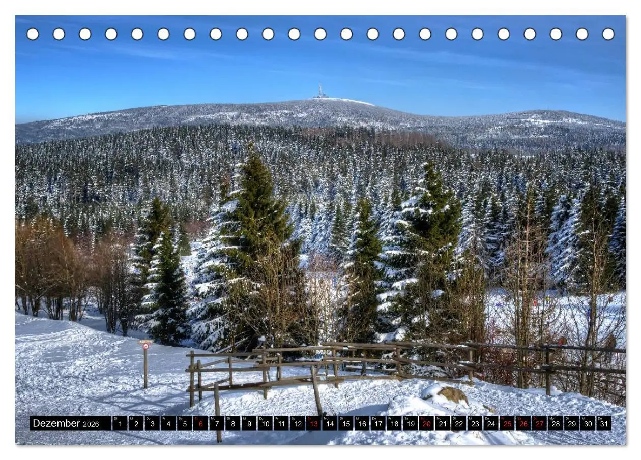 Bild: 9783516183306 | Harz Landschaften (Tischkalender 2026 DIN A5 quer), CALVENDO...