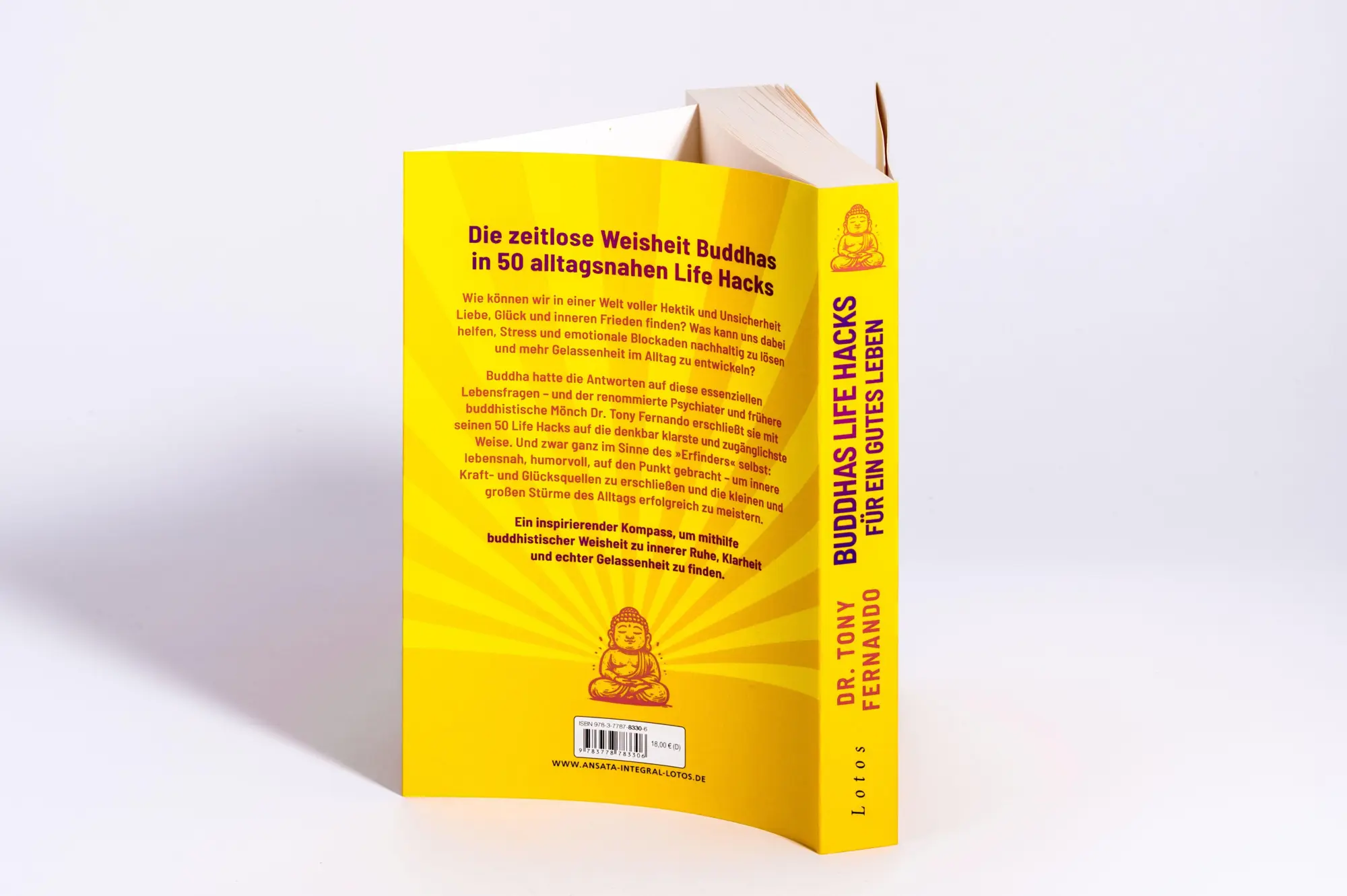 Bild: 9783778783306 | Buddhas Life Hacks für ein gutes Leben | Tony Fernando | Taschenbuch