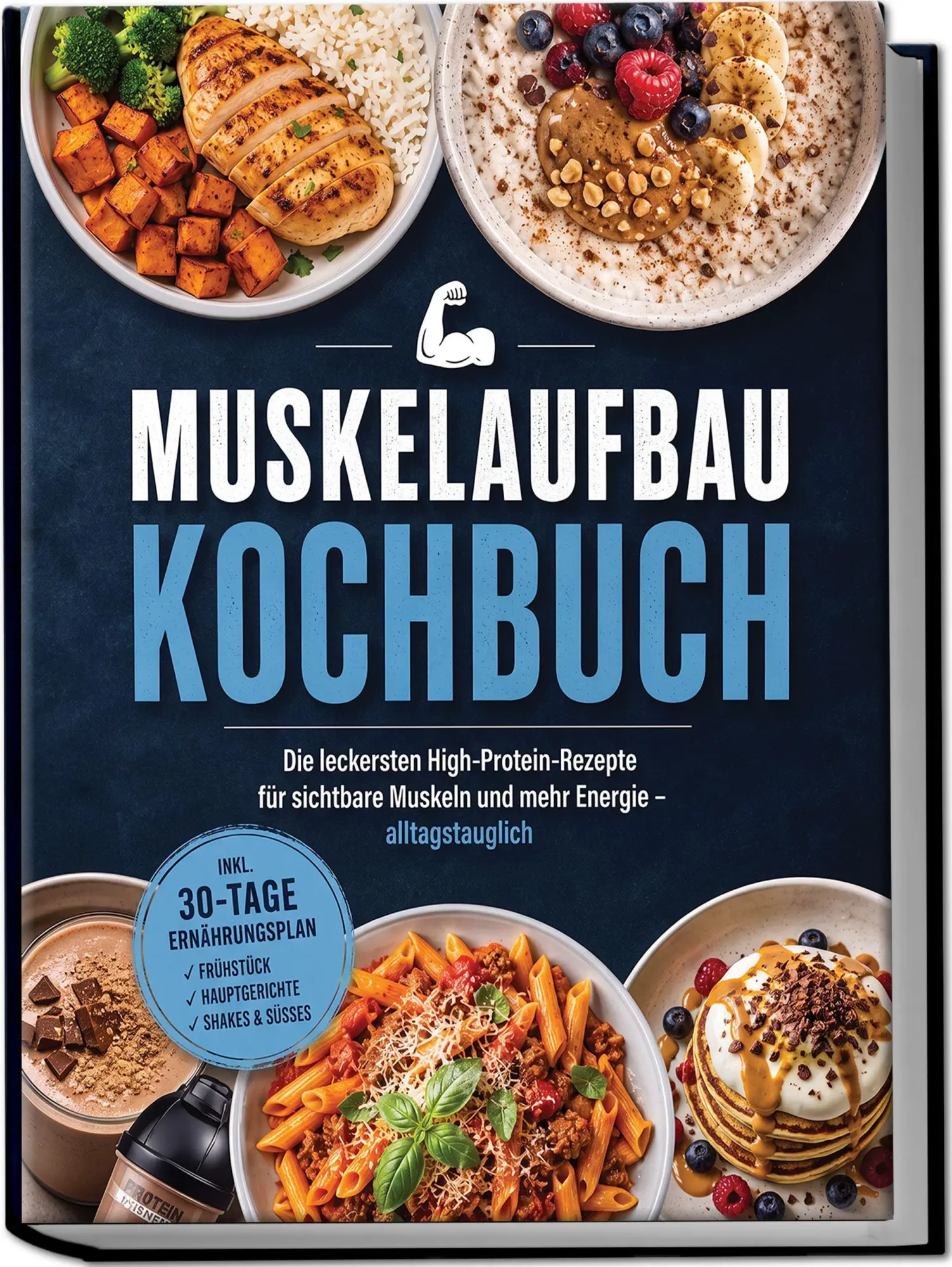 Cover: 9783989103306 | Muskelaufbau Kochbuch: Die leckersten High-Protein-Rezepte für...