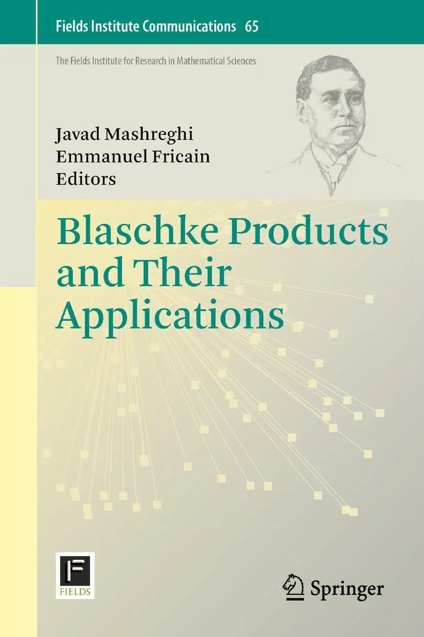 Cover: 9781461453406 | Blaschke Products and Their Applications | Emmanuel Fricain (u. a.)